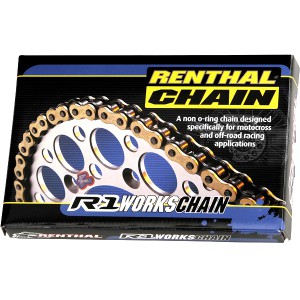 CHAINE SUPER RENFORCÉE 420 RENTHAL R1 110 MAILLONS