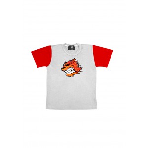 TEE SHIRT YCF "KID" 4 ANS BLANC/ROUGE