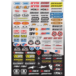 PLANCHE STICKERS FACTORY EFFEX SPONSOR MINI