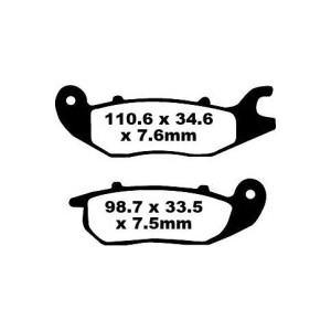 PLAQUETTES DE FREIN AVANT EBC HONDA MSX 125