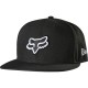 CASQUETTE FOX RACING GROUNDER 59FIFTY NOIR