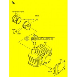 JOINT D'EMBASE OEM KAWASAKI KLX/DRZ110