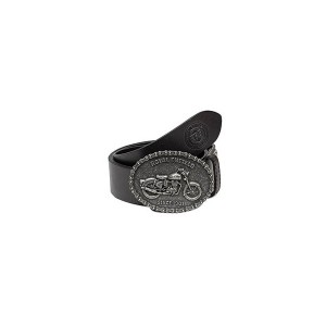 CEINTURE CUIR NOIR ROYAL ENFIELD